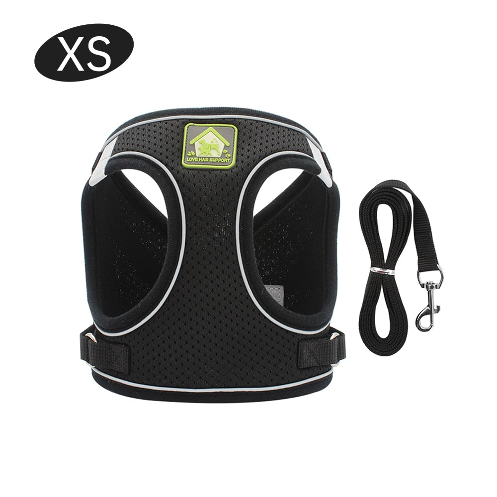 Formydoggy™ Reflective Dog Harness + Leash